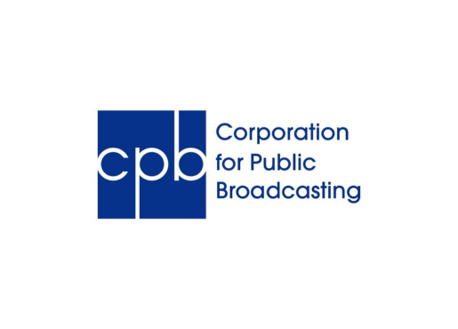 blue, corporation for public broadcasting logo