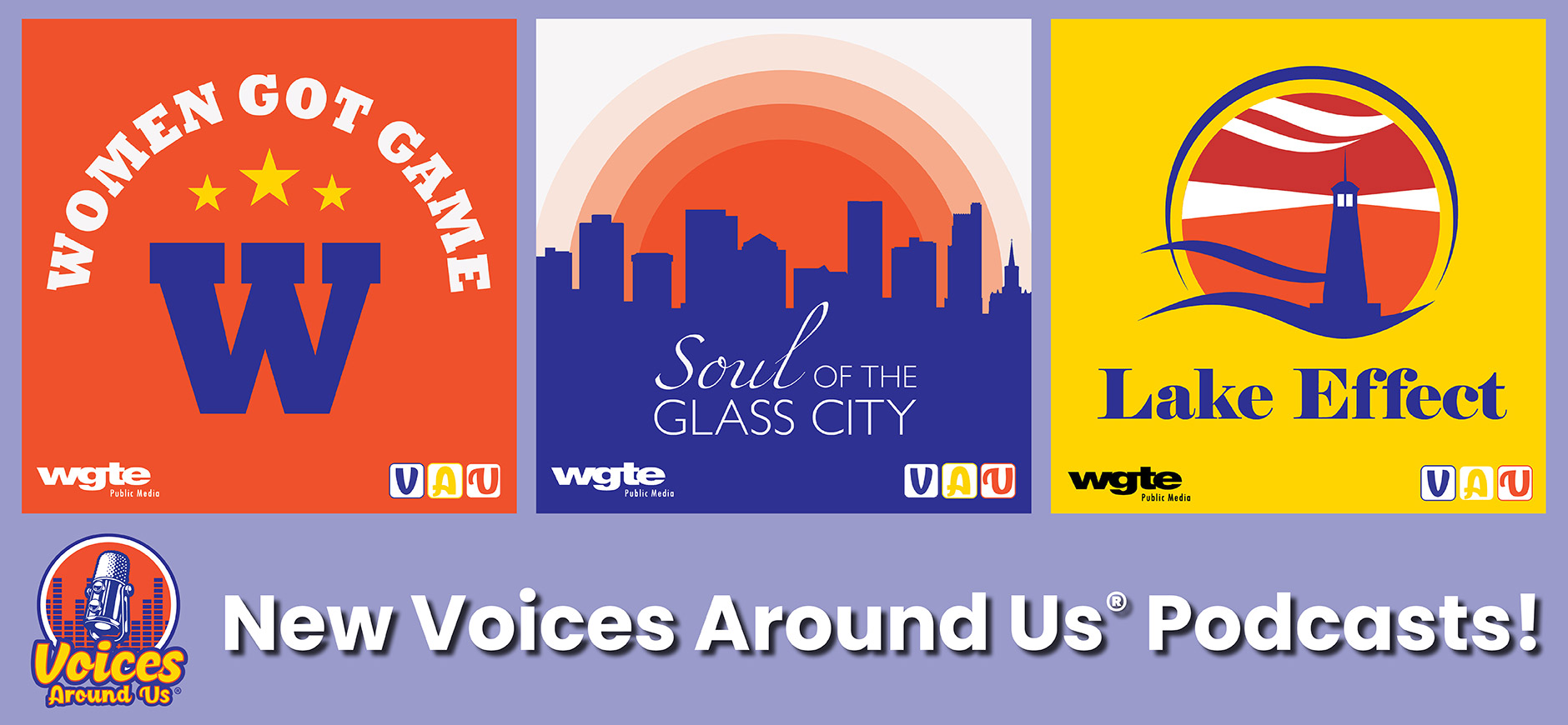 New Voices Around Us Podcasts 1880x870