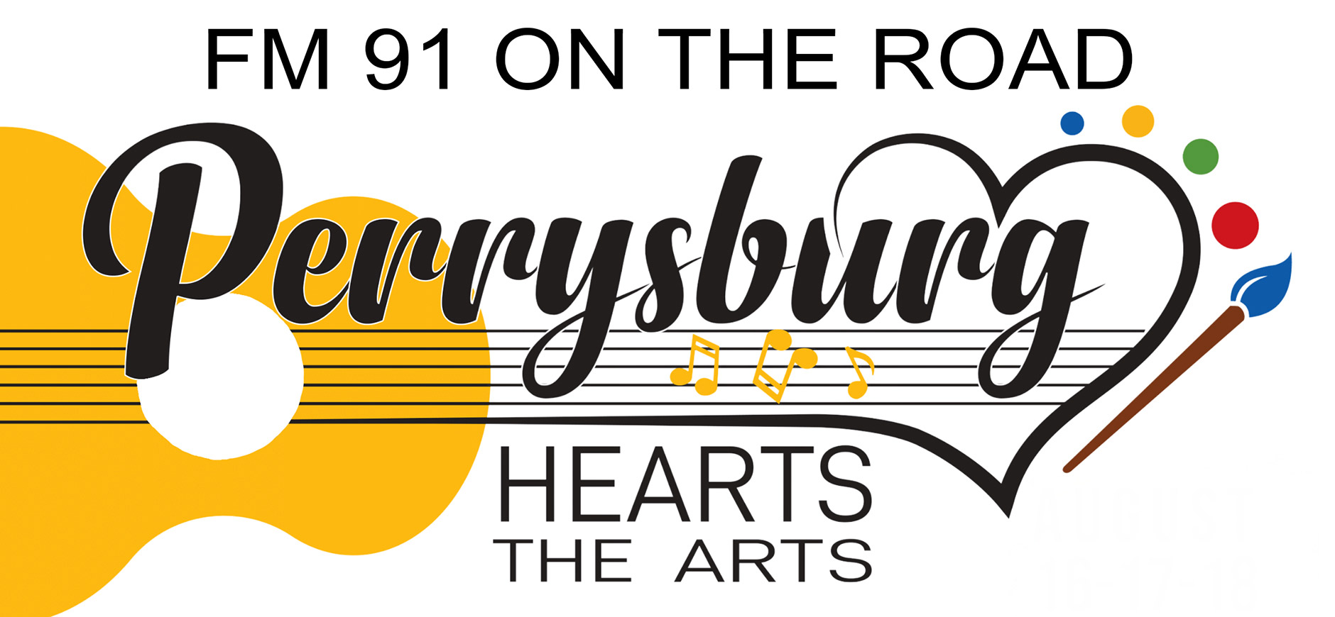 FM 91 Perrysburg Hearts the Arts - 1880x870