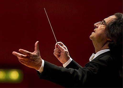 man conducting 