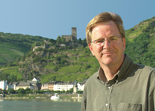 rick steves smiling