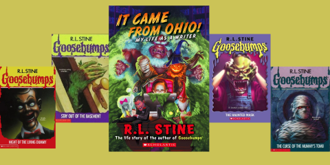  The creator of "Goosebumps", R.L. Stine, says his childhood in Bexley influences his immensely popular children's horror books.