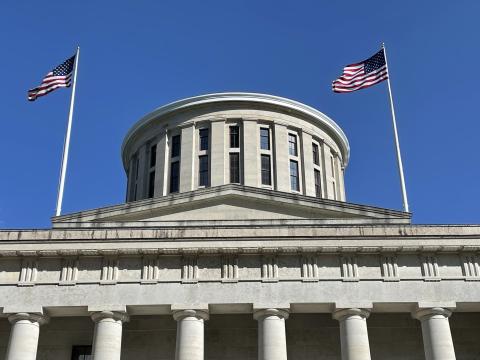  The cupola of the Ohio Statehouse, October 2022