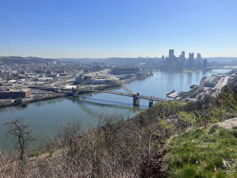  Water systems like the Ohio River, pictured here, and Lake Erie will bear the brunt of climate change in Ohio.