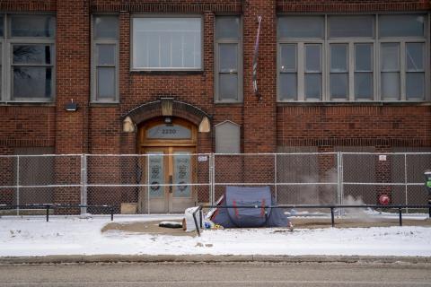 People living in tents on Superior in Cleveland face a brutal winter without permanent housing. Unhoused people will be counted across the state in the annual Point in Time Count.