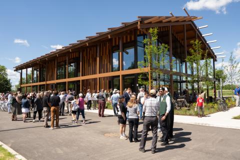 Great Council State Park during the grand opening on Friday, June 7, 2024.