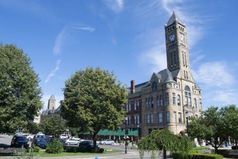  The Heritage Center of Clark County sits in Springfield. The city is navigating a surge in immigration from Haiti. 