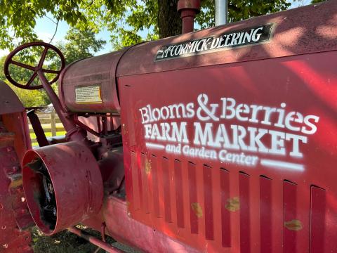Jeff Probst's parents started Blooms & Berries Farm Market northeast of Cincinnati more than 20 years ago with a small you-pick strawberry patch and garden center. Today, it also hosts fall festivities, a petting zoo, on-site bakery and beer garden.