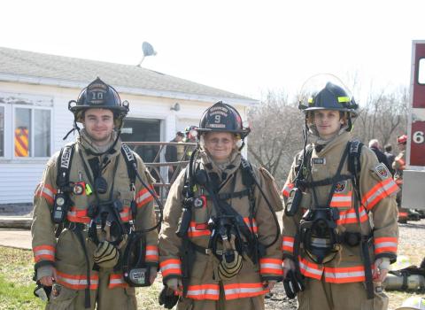 Lakeview Fire Department hosted a rapid intervention training last year. They're one of many departments across the state seeing a shortage of volunteer firefighters.