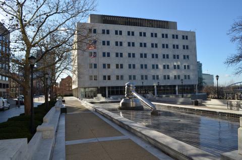 The Ohio Supreme Court building in Columbus.