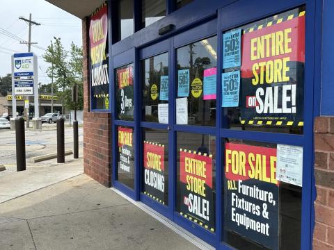 Rite Aid has shuttered more than a hundred stores in Ohio after the pharmacy chain filed for bankruptcy last year.