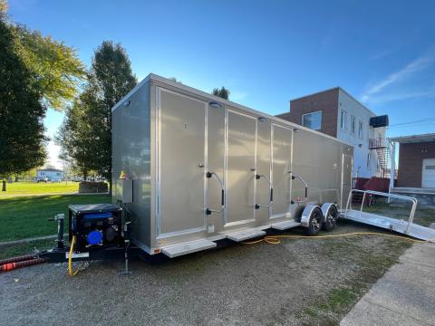 The Pickaway County Community Action Agency purchased the Soap-n-Hope Mobile Hygiene Unit using $85,000 from a local opioid settlement fund. The unit offers free showers and laundry machines to the area's growing unhoused population.
