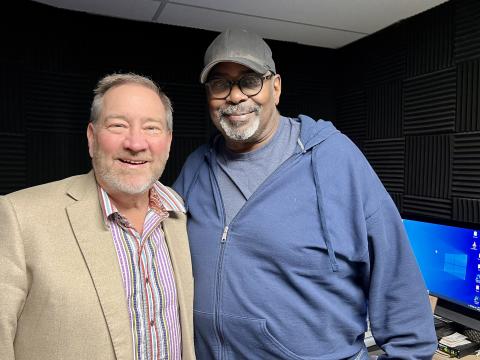 Scott Shawver and Ray Macklin broadcast the blues every day from TruBlues975 in Marion.