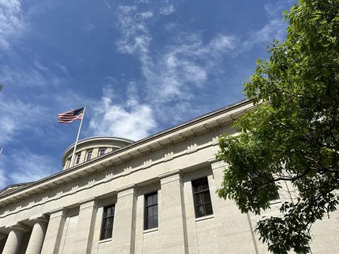 The Ohio Statehouse in June 2024.