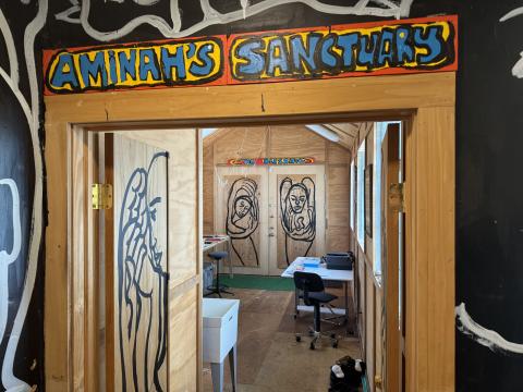 When she died, artist Aminah Robinson left her home studio to the Columbus Museum of Art. The institution turned it into space for an artists' residency.