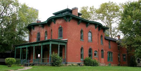 The structure, built in 1853, is listed on the National Register of Historic Places.