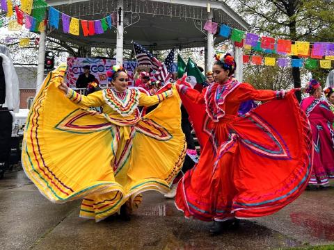 Painesville's Cinco de Mayo celebration featured folkloric dancing, music and lots of Mexican food.