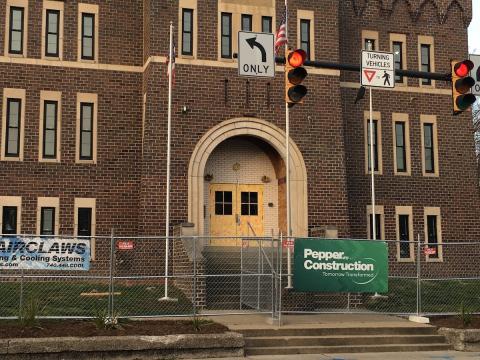 Pepper Construction is the contractor for the remodeling of the Armory in Athens. The city was recently the victim of a cyber crime by scammers pretending to be a representative of the contractor.