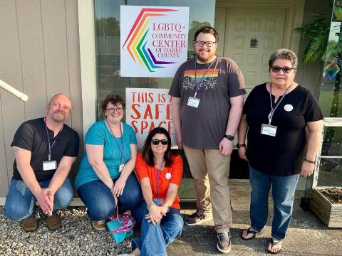 The LGBTQ+ Community Center of Darke County opened last year. The rural support organization is concerned about cuts to a federal LGBTQ+ hotline service.