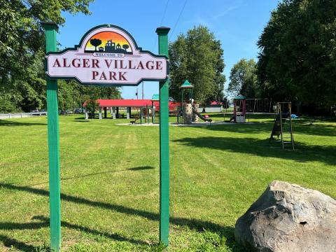 Baseball star Ray Brown grew up in Alger, a small village in west central Ohio. Sixty years after he died, the village is recognizing him by fixing up this public park and naming it in his honor.