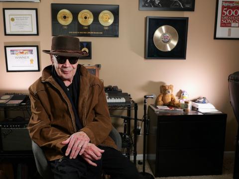 Mitch Ryder at his home in Detroit in September of 2025.