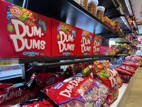 Spangler Candy, based in Bryan, Ohio, has been making Dum-Dums for decades.