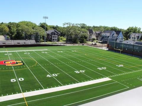 Oberlin College's football team plays at the Austin E. Knowlton Athletics Complex.