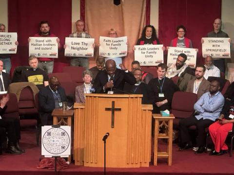 Supporters filled St John Missionary Baptist Church in Springfield before an appeals court decision came down in the civil case over Temporary Protected Status, or TPS, for Haiti back in February. Now, the Supreme Court has ruled the Trump Administration does in fact have the right to rescind TPS for the country and for Syria.