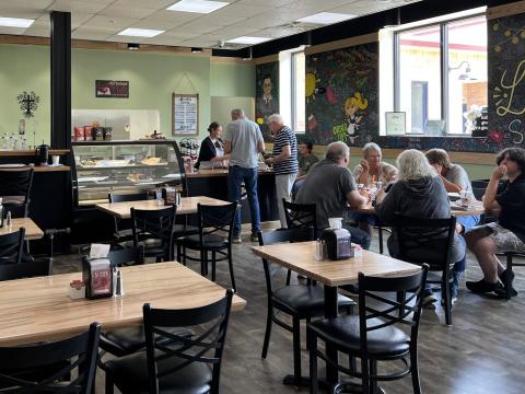 The Old School Cofé in southeast Ohio's Gallia County used to be the cafeteria of the area's former high school. Now, it employs half a dozen women in recovery — teaching them the skills needed for a career in the restaurant industry.