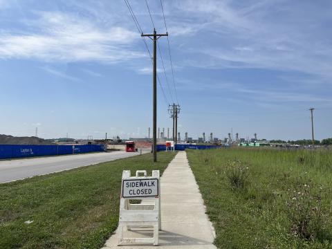 Construction is underway on a planned 250-megawatt data center in Trenton, Ohio. It's near Duke Energy's Woodsdale Substation, which the company is looking to expand. The substation is connected to a natural gas generating station.