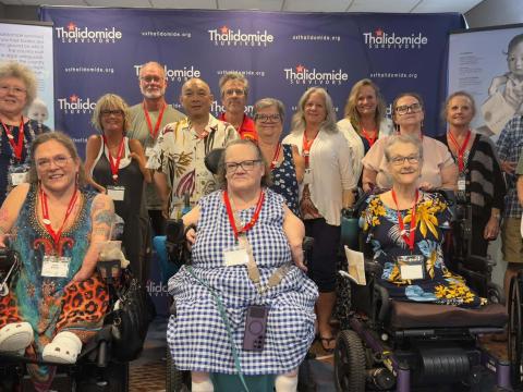 Members of USA Thalidomide Survivors will head to Washington D.C. Sept. 20-25, 2026 to lobby for a House Resolution that would formally recognize thalidomide survivors and provide support.