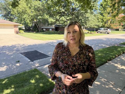 Tetiana has been waiting for months to hear back about her family's re-parole status to avoid returning to her war-torn home of Kehrson, Ukraine.